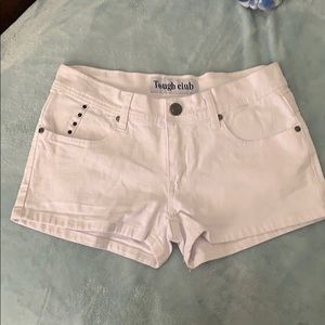 White shorts